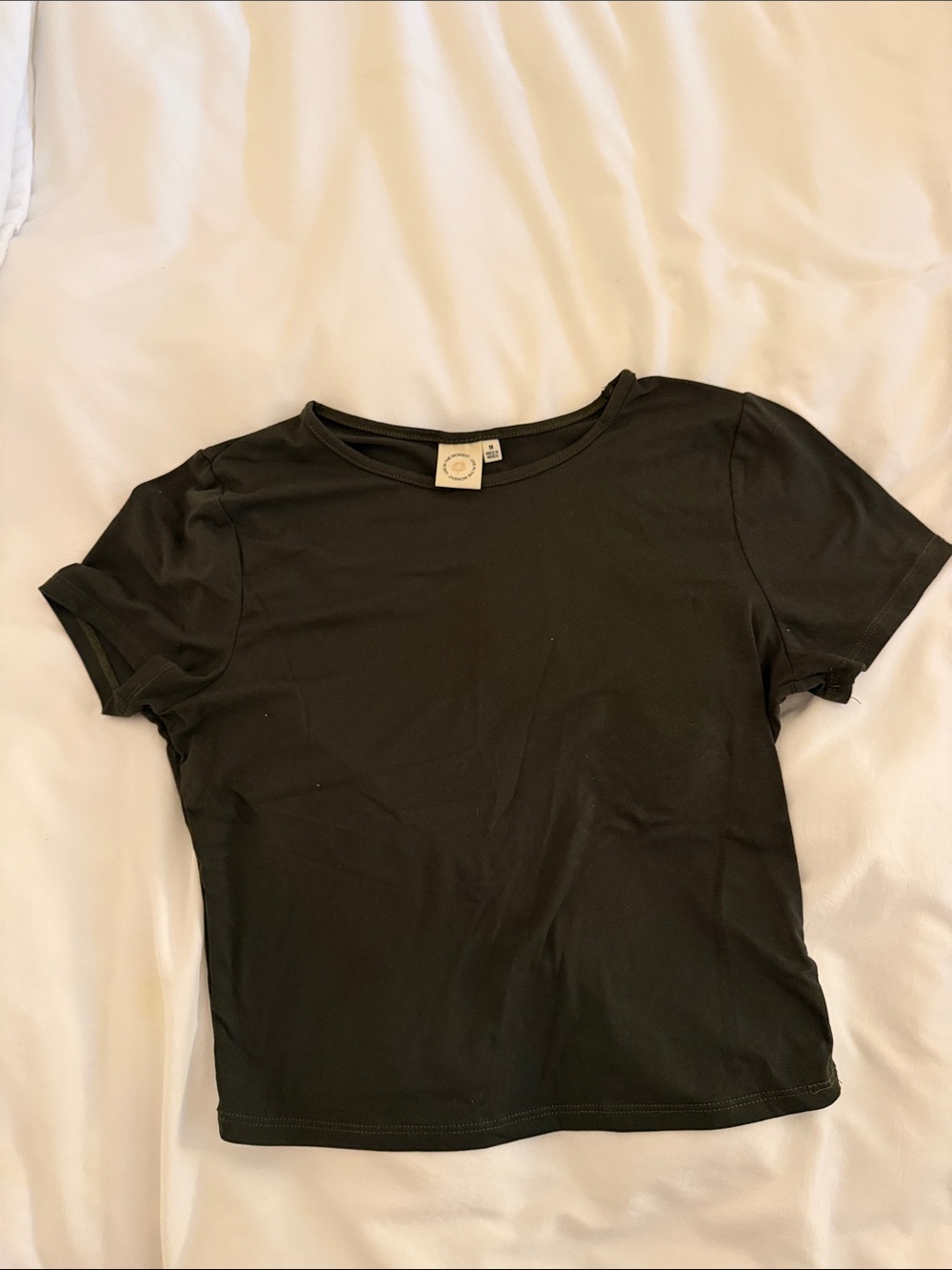 Classic Black Women's Crewneck Tee